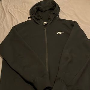 Men’s Nike Full Zip Hoodie (Black). Size Medium, Great Condition!